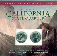 Special edition California Quarter pack from the Yosemite Association store.