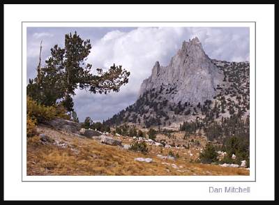 Dan Mitchell's excellent shot of Cathedral Peak.