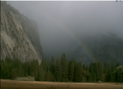 Photo: Ahwahnee Rainbow