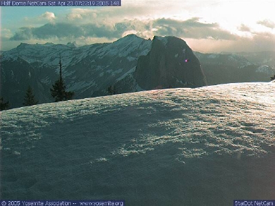 A beautiful morning in Yosemite.