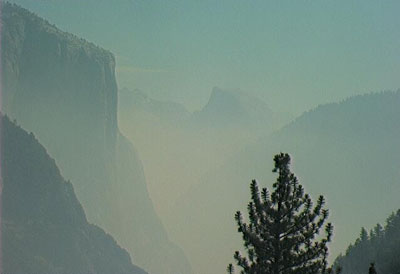 Photo: Smokey Yosemite Valley