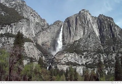 Click to see video of Yosemite Falls. Click to see video of Yosemite Falls.
